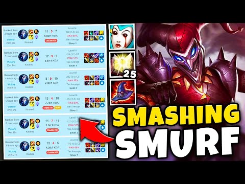 I ENDED THIS KINDRED'S 13 GAME WINSTREAK WITH FULL AP SHACO JUNGLE - League of Legends