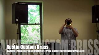 Video thumbnail for Adams f2 Flugelhorn Demos: Trent Austin by Austin Custom Brass