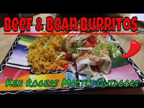 Beef and Bean Burritos | Mexican Style Burrito
