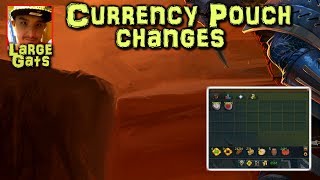 Currency Pouch changes