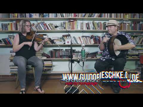 Guido Meets... 22 - Sabrina Palm & Guido Plüschke - 3 Reels - Fiddle & Bodhran - Irish Folk