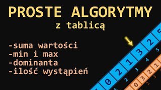 [17] (C#) Proste algorytmy z tablicą