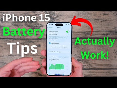 iPhone 15 Battery Tips & Tricks! Make Your iPhone Last LONGER!🔋 [22+ iPhone Battery Health TIPS!]