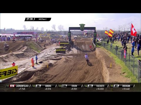 Vialle vs De Wolf | MX2 Race 1 | MXGP of Lombardia 2022 #MXGP #Motocross