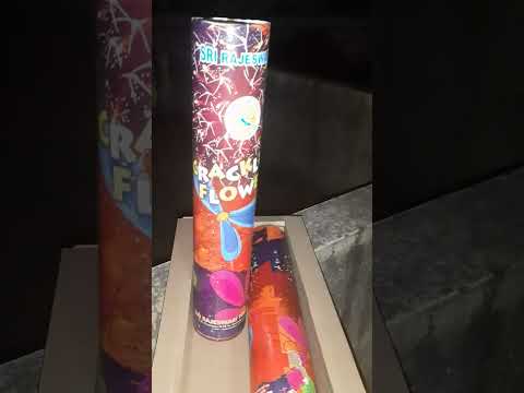 4" sky shot # CRACKLING FLOWERS  # Rajeshwari Fireworks