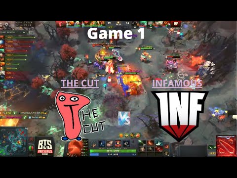 Dota 2: Infamous vs The cut Game 1 BTS Pro Series Season 5