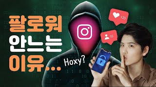 인스타 팔로워가 안늘어나는 이유... Hoxy 알고리즘 해킹 방법 모르니?