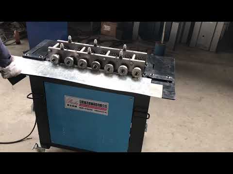 Electric edge hemming machine by Preda Machine
