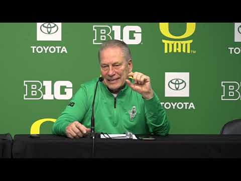 Tom Izzo | Postgame Press Conference | Michigan State 68, Oregon 52 | Michigan State Basketball