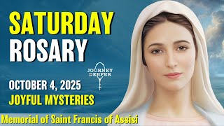 Saturday Rosary 💙 Joyful Mysteries of Rosary 💙 October 4, 2025 VIRTUAL ROSARY