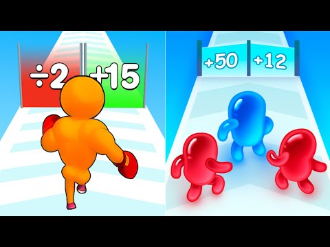 Looking good 👍👌Join Blob clash 3D Vs Level up runner Android ios gameplay adventure walkthrough 🔥🔥