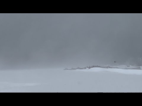 BLIZZARD CONDITIONS IN NEW BUFFALO MICHIGAN (12/23/22)