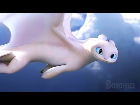 Un volo romantico con il drago bianco | Dragon Trainer 3 - Il mondo nascosto | Clip in Italiano