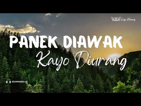 Panek Diawak Kayo Diurang  - Frans Ft  Fauzana (Slowed & Reverb)