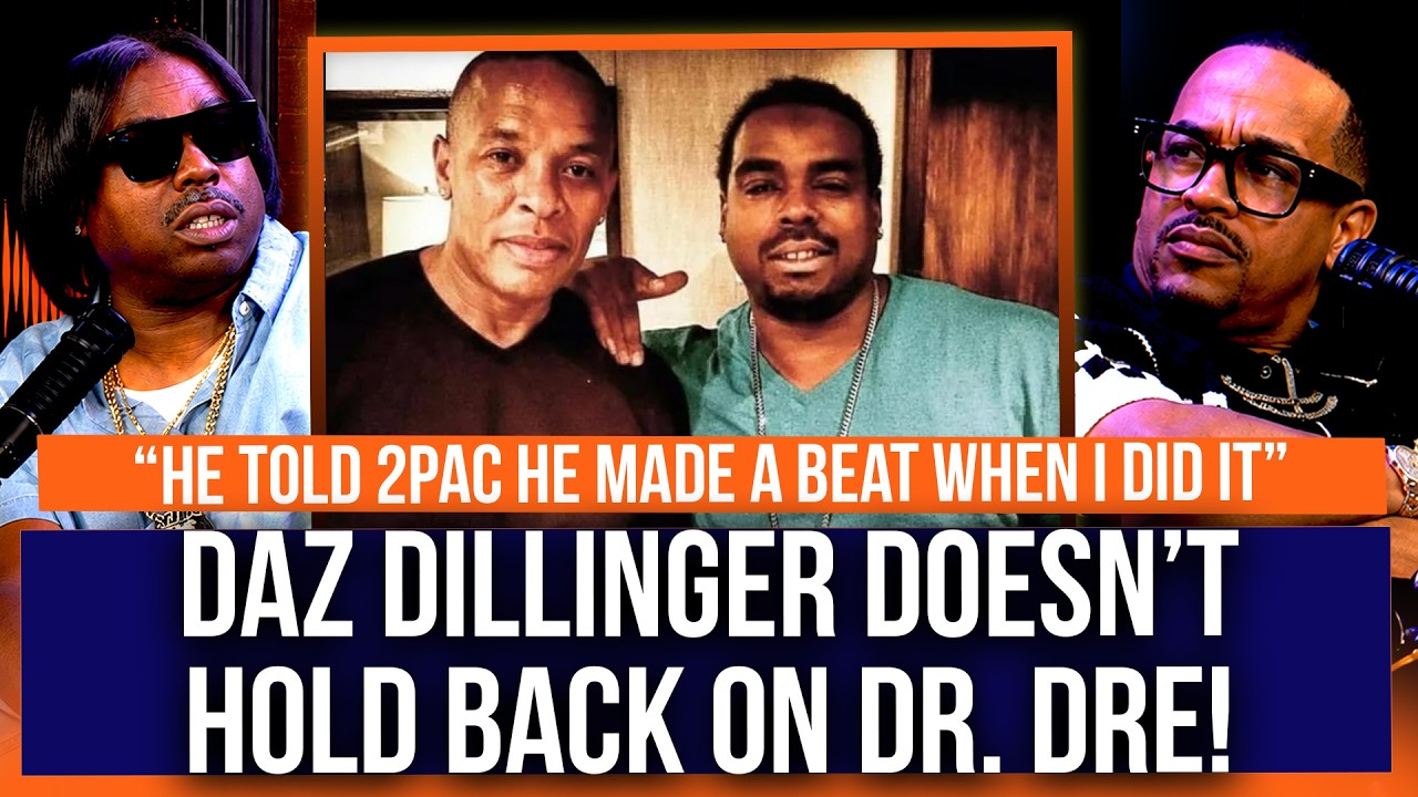 Daz Dillinger gets REAL about Dr. Dre! He told 2pac he produced a beat but Daz did it??