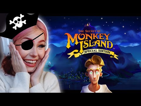 Meistä tulee merirosvoja ARGH ☠️┃The Secret Of Monkey Island Special Ed. OSA 1