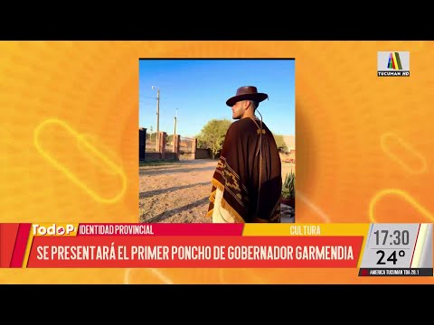 Se presentará el primer poncho oficial de Gobernador Garmendia