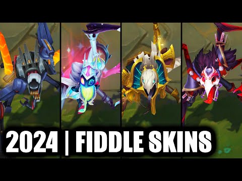 ALL FIDDLESTICKS SKINS SPOTLIGHT 2024 | League of Legends
