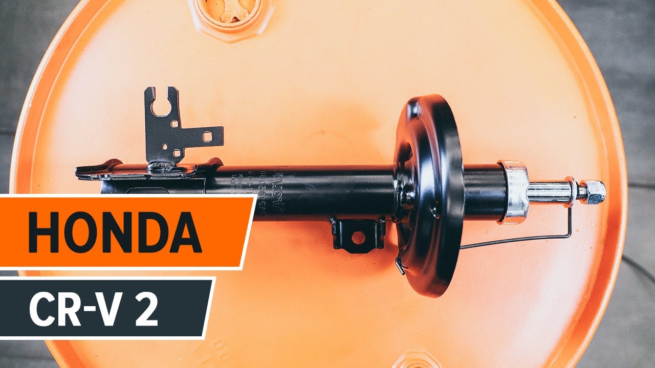 Como mudar kit de suspensão da parte traseira em Honda CR-V II - guia de substituição