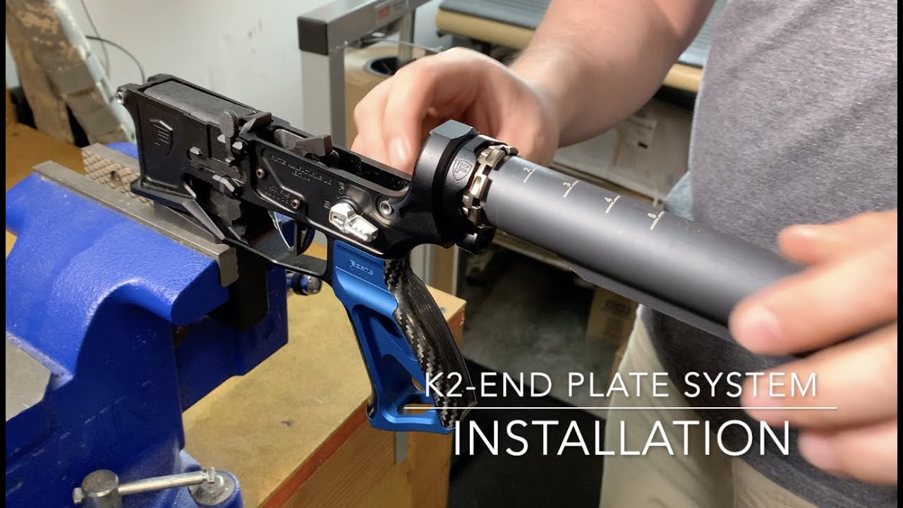 Lightweight Enhanced End Plate - K2 System (Locking Lever) Installation