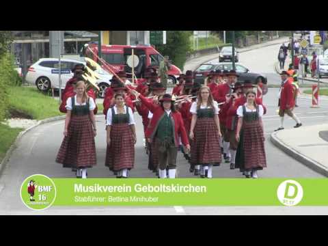 Musikverein Geboltskirchen  - Bezirksmusikfest Gaspoltshofen 2016 | Marschmusik | Blasmusik