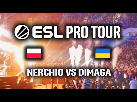 Nerchio VS Dimaga - ZvZ - ESL Open Cup #127 Europe - polski komentarz