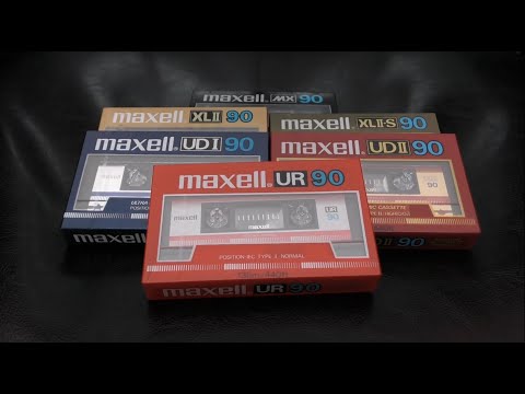 Maxell 1985 Cassettes - Can Cassettes be more than just a dead audio format?