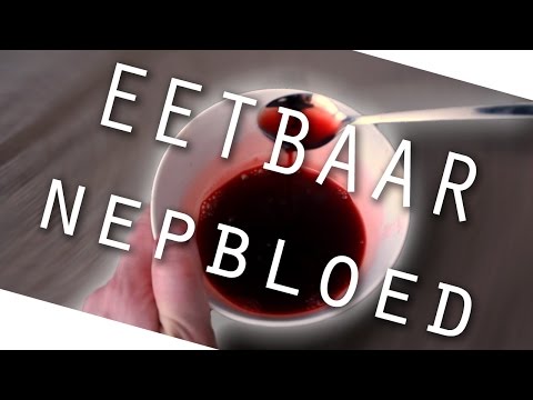 Eetbaar nepbloed zonder kleurstof maken - Film Life Hacks | Davey Raaijmakers