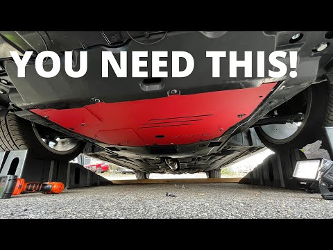 HONDA CIVIC SKID PLATE INSTALL | BADANN LV