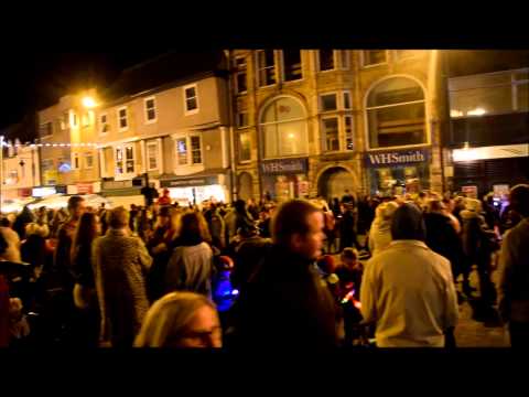 Pontefract Christmas Light Switch On