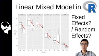 (Simplified) Linear Mixed Model in R with lme()