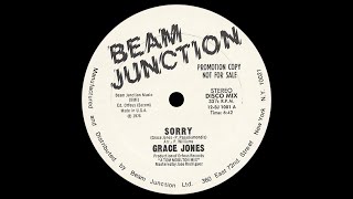 Grace Jones ‎– Sorry (12&quot; Audiophile Version) ℗ 1976