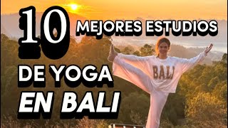 10 Mejores Estudios de Yoga en Todo Bali | Clases de Yoga en Ubud, Ulu