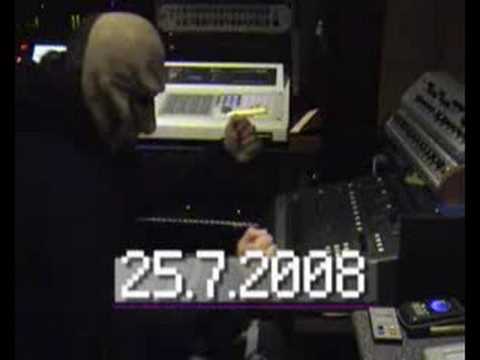 DJ Marius No.1 rocking the SP 1200 and a speak and spell