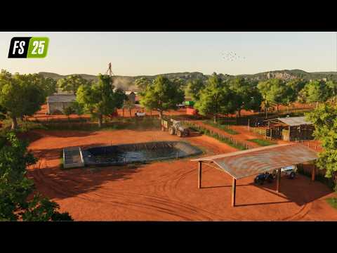 Fazenda Nova Glória no Farming Simulator 25 | New Gloria Farm Mapa BR