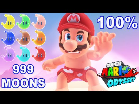 Super Mario Odyssey Full Game 100% Walkthrough (No Damage)