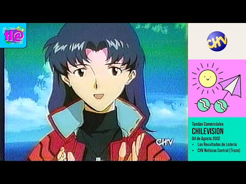 Chilevisión Commercial Breaks (August 4, 2002) + Lottery Results + CHV News