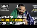 Michael Pereira Admits Andre Fialho Was Tougher Than He Expected | UFC 270 | MMA Fighting