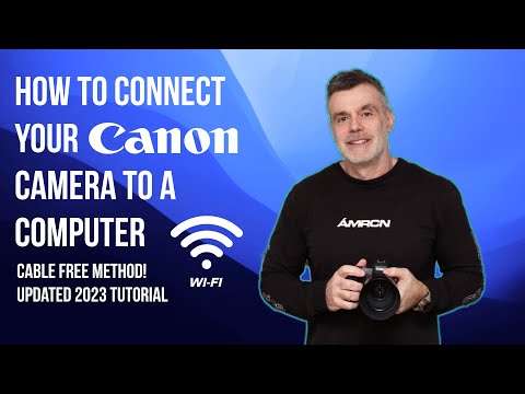 Wireless tethering a Canon Camera with your Computer using Wifi
