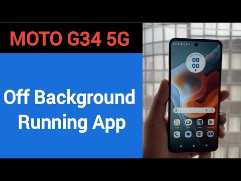 How to turn off background running app, Moto G34 5G me auto launch app Kaise off Karen