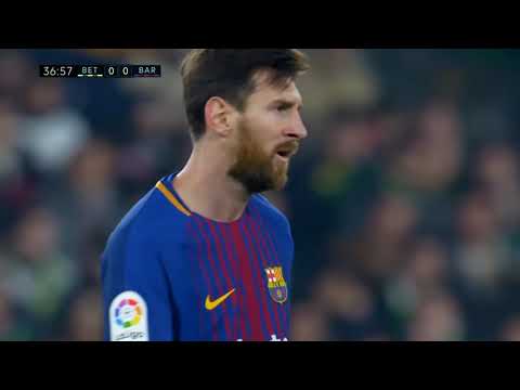 Lionel Messi vs Real Betis (Away) 2017-18 HD 1080i
