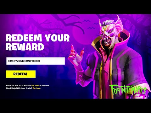 REDEEM THE FREE REWARD CODE in Fortnite! (New Free...