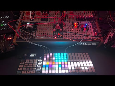 OXI One Matriceal Mode # sequencer #modularsynth #generativemusic