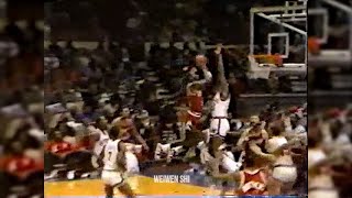 Michael Jordan Finishes An Amazing Hang Time Layup, Then Knicks Answers Buzzer Beater 3 Pointer!