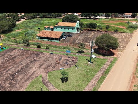 APARECIDA DO RIO CLARO DISTRITO DE MONTES CLAROS DE GOIÁS, PROJETO VISÃO AÉREA-VISTA GERAL DA CIDADE