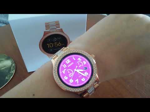 Fossil Q venture rose gold
