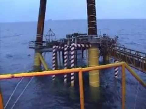 Oil - Gas Rig sinking