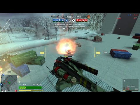 Red Alert 2: Apocalypse Rising - Soviet Siege Chopper Gameplay #2