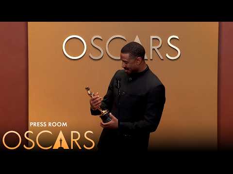 Michael B. Jordan Best Actor Press Room Speech | 98th Oscars (2026)