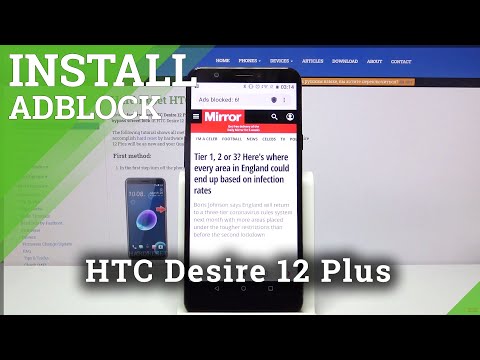 Block Adverts in HTC Desire 12 Plus – Opera Mini